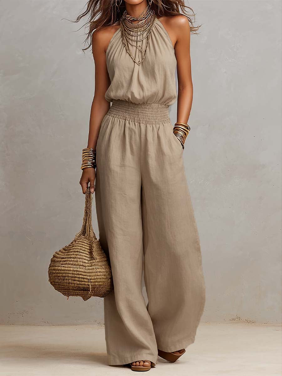Valéria | Macacão Elegante com Halter