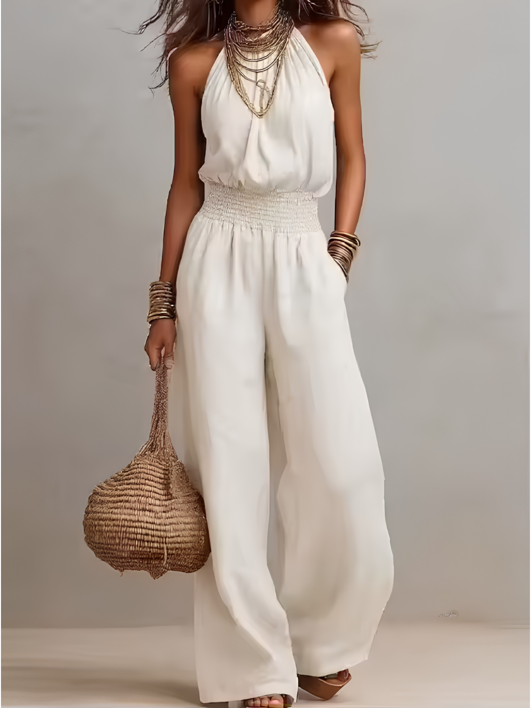 Valéria | Macacão Elegante com Halter