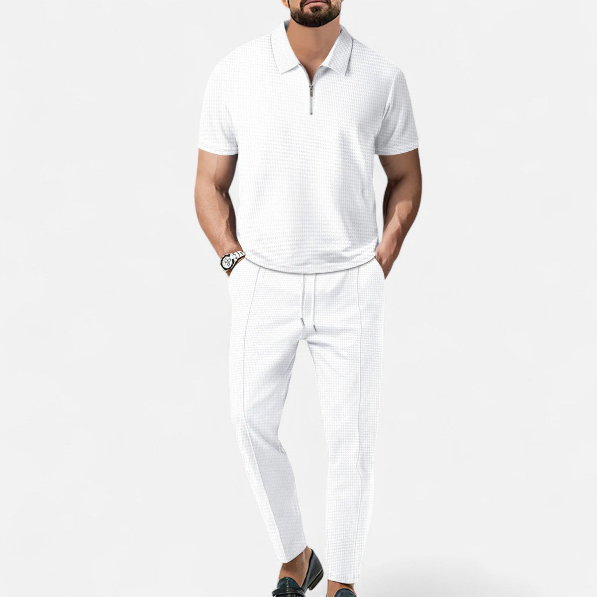 Conjunto de Polo e Calças - Coordenado