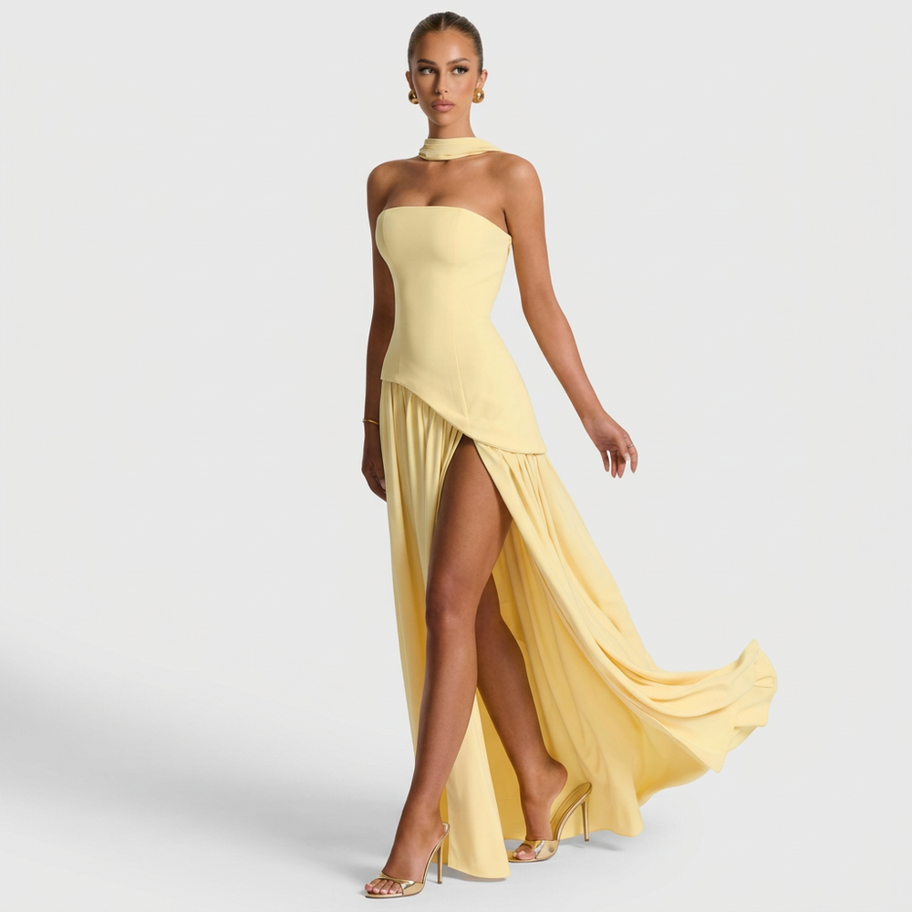 Beatriz - Vestido Longo Sofisticado